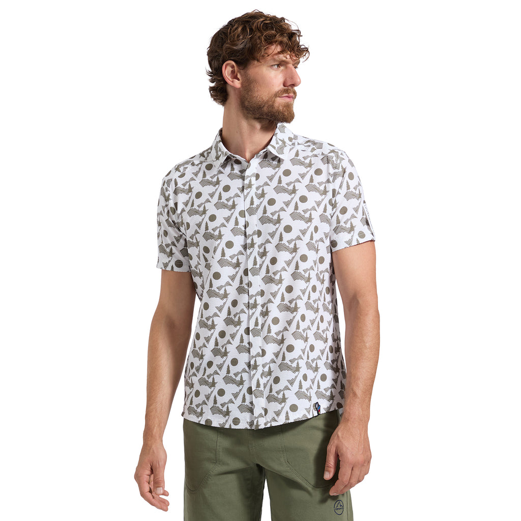 Move Tech Shirt Chalk/Cypress Alt View #3
