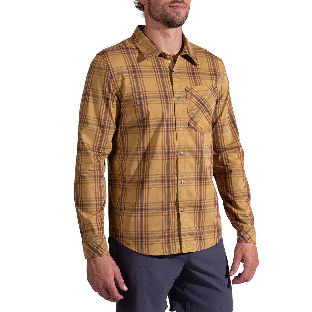 Outer Space Long Sleeve Shirt Men's Sandstone Alt View #1
