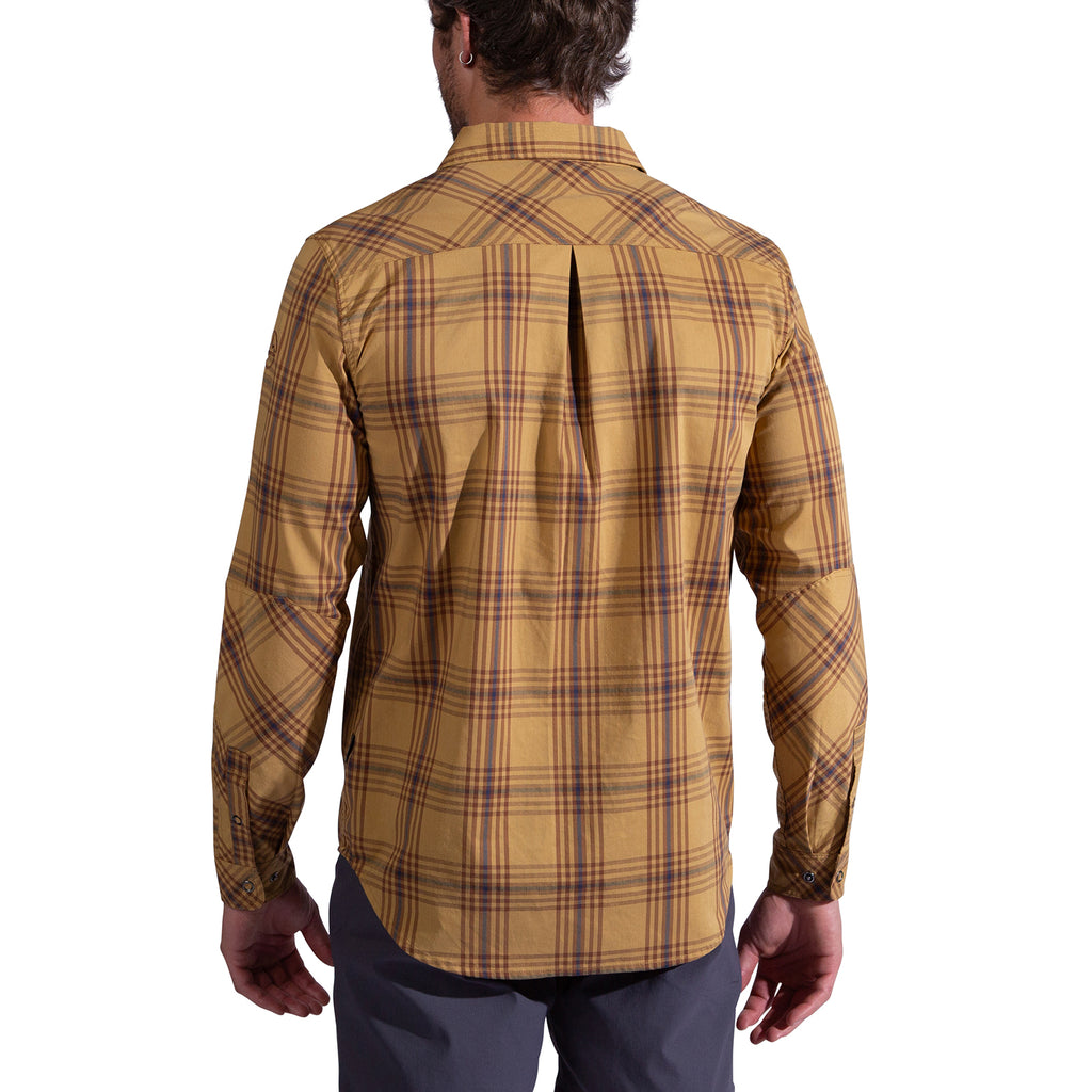 Outer Space Long Sleeve Shirt Men's Sandstone Alt View #2
