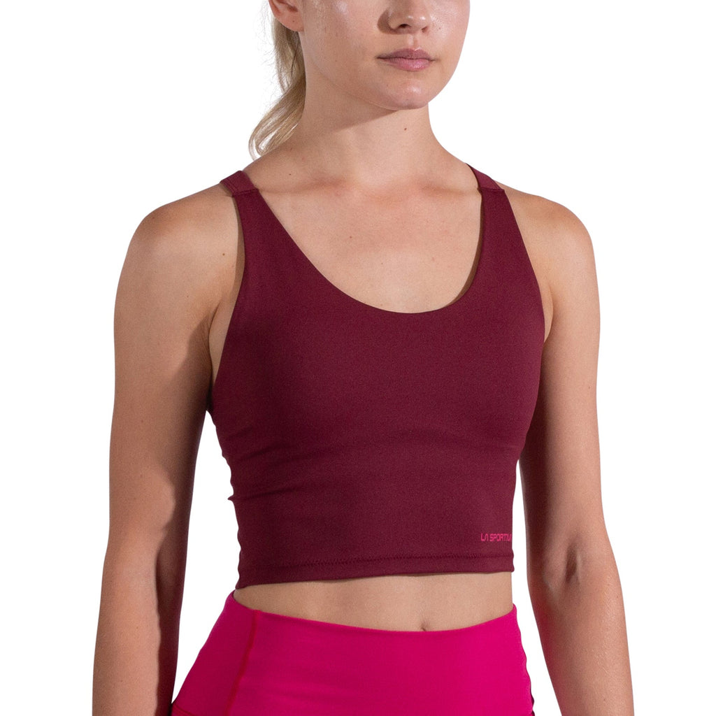 Cosmosis Bra Tank Women's Redwood/Azalea Alt View #1

