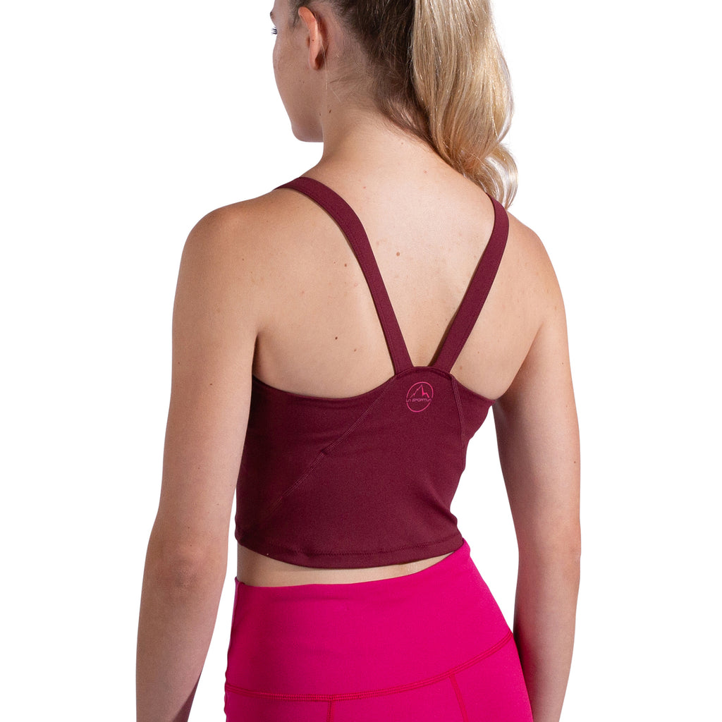 Cosmosis Bra Tank Women's Redwood/Azalea Alt View #2
