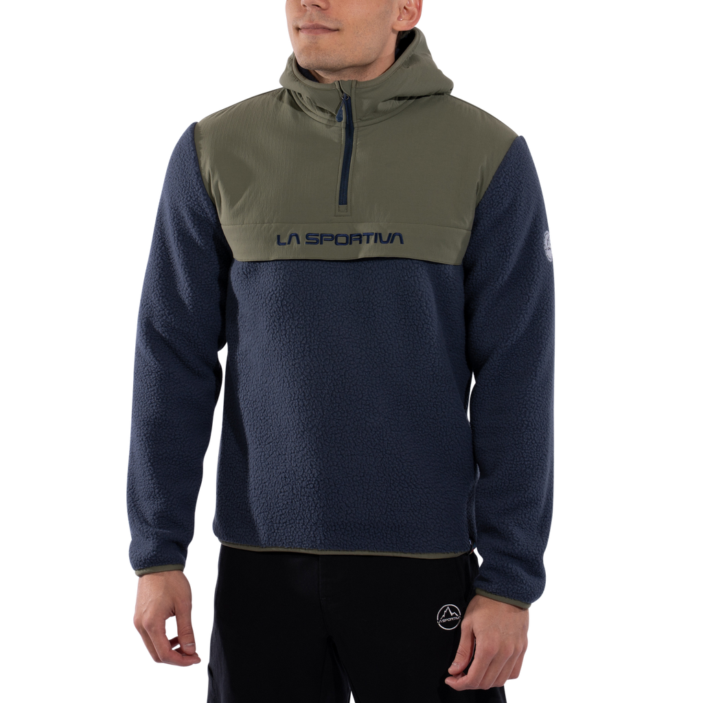Sweat à capuche Guidance Sherpa pour homme Night Sky/Cypress Alt View #1
