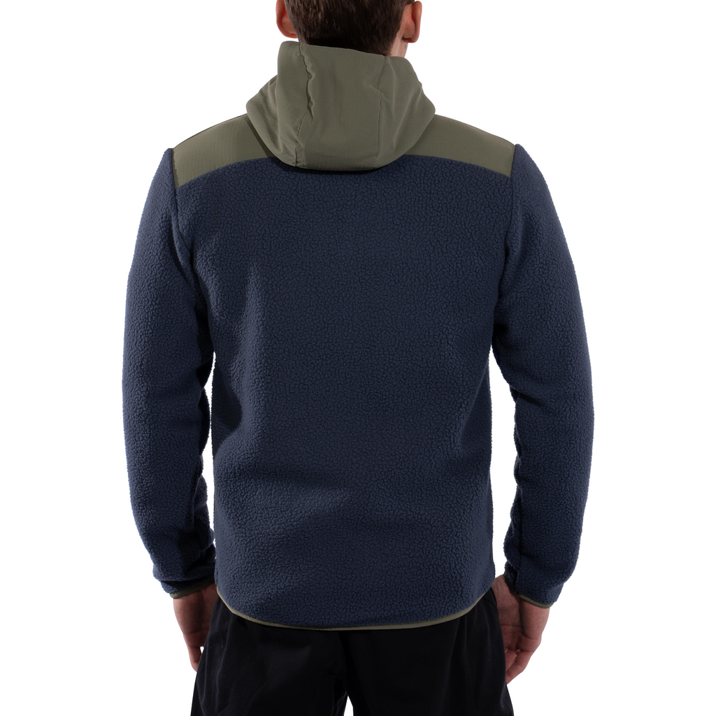 Sweat à capuche Guidance Sherpa pour homme Night Sky/Cypress Alt View #3
