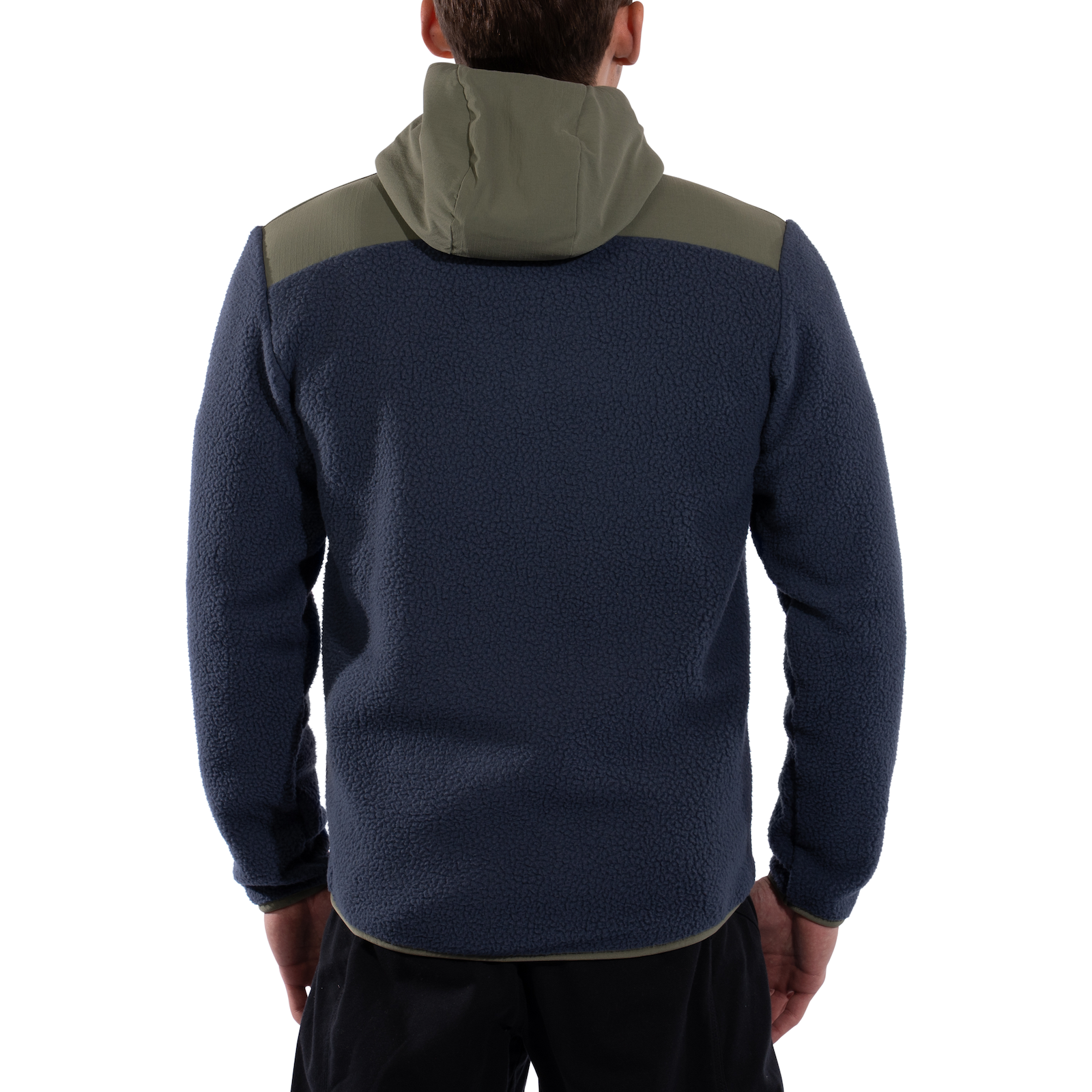 Sweat à capuche Guidance Sherpa pour homme Night Sky/Cypress Alt View #3
