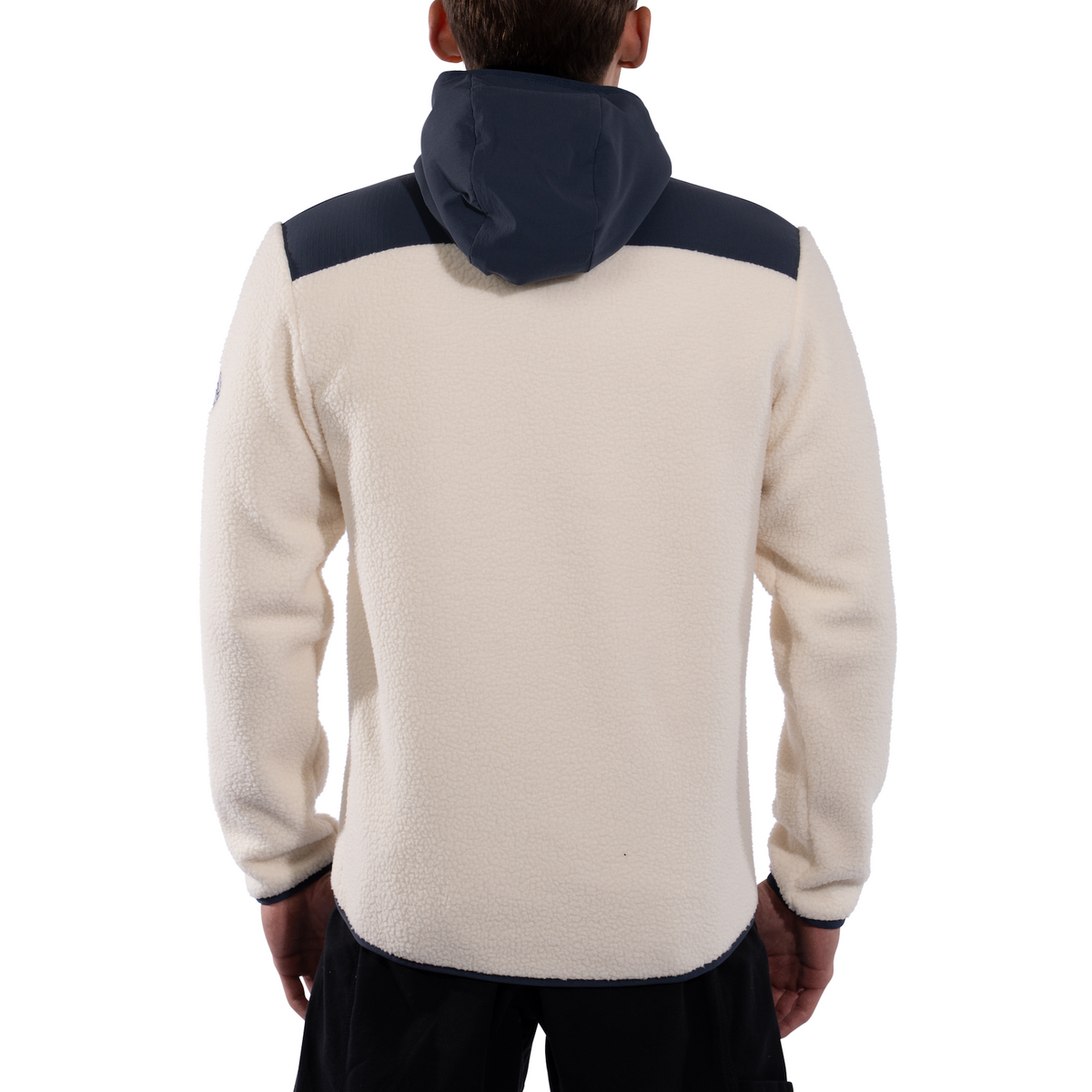 Guidance Sherpa Hoody Men's Chalk/Night Sky Alt View #4
