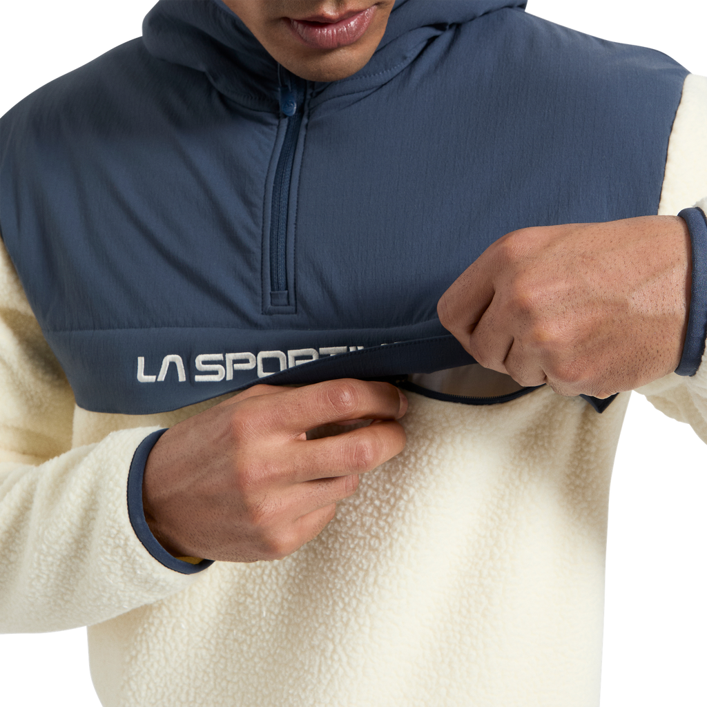 Guidance Sherpa Hoody Men's Chalk/Night Sky Alt View #3
