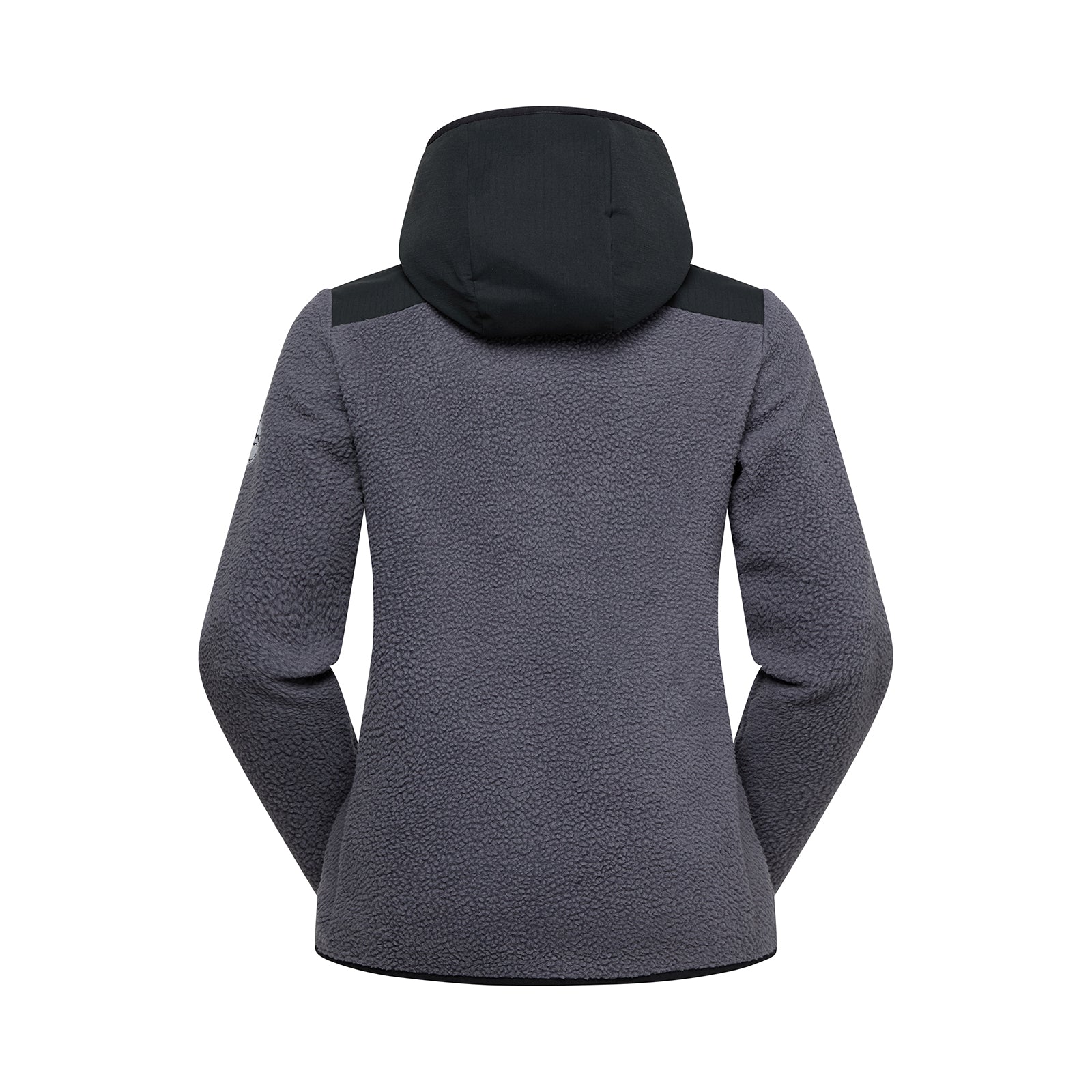 Sweat à capuche Guidance Sherpa pour femmes Onyx/Black Alt View #4
