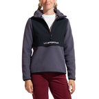 Sweat à capuche Guidance Sherpa pour femmes Onyx/Black Alt View #5