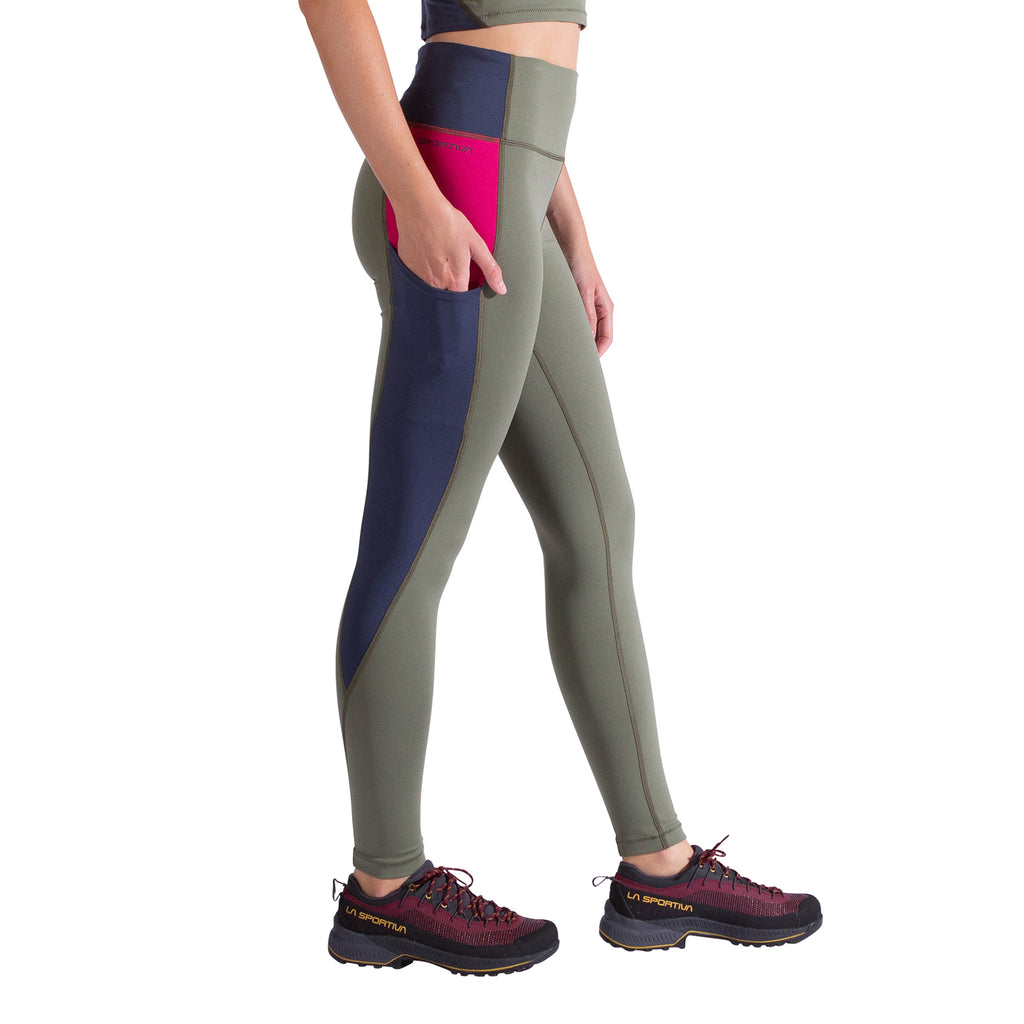 Cosmosis Legging Femme Cypress/Night Sky Alt View #2
