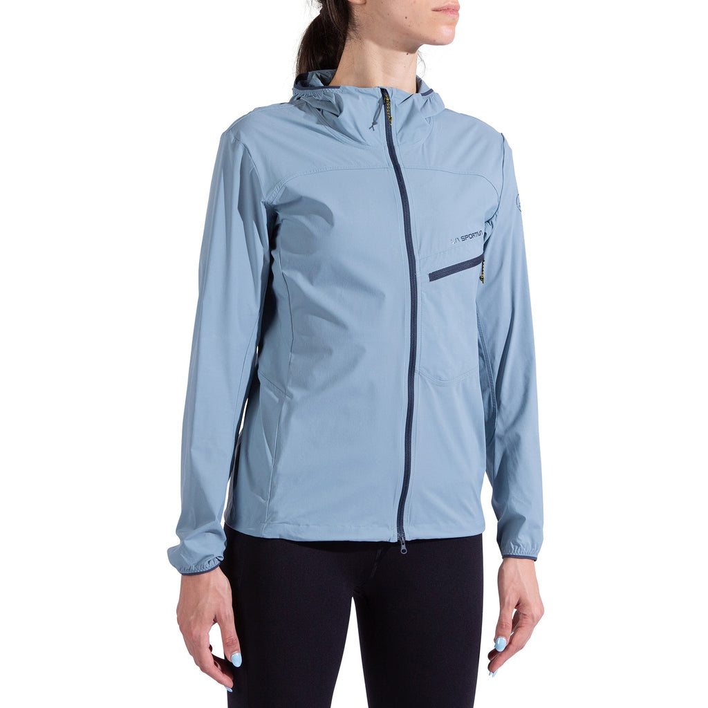 Veste coupe-vent Freeway femme Limestone/Night Sky Alt View #1
