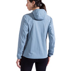Veste coupe-vent Freeway femme Limestone/Night Sky Alt View #2