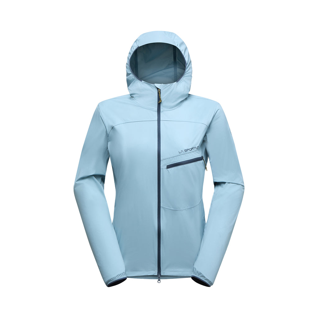 Veste coupe-vent Freeway femme Limestone/Night Sky Alt View #3
