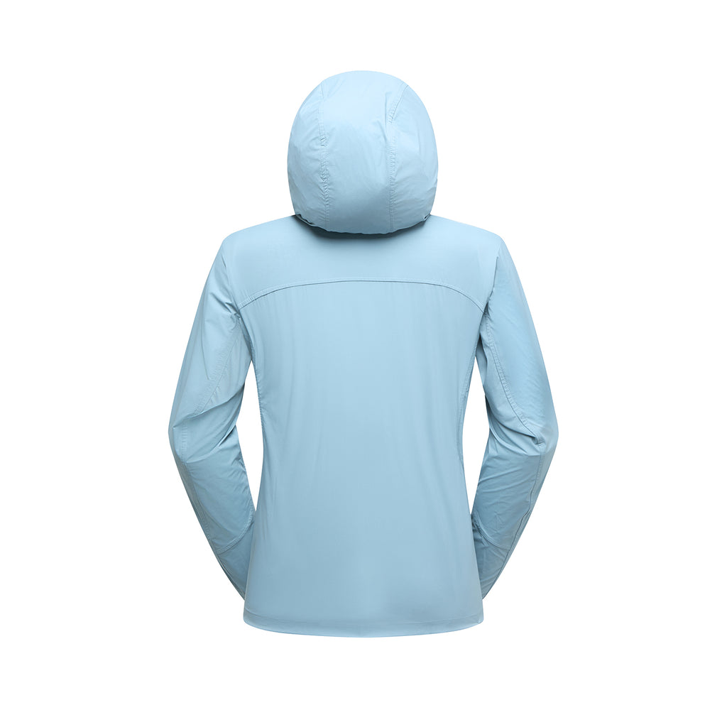 Veste coupe-vent Freeway femme Limestone/Night Sky Alt View #4
