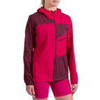Veste coupe-vent Freeway femme Azalea/Redwood Alt View #1