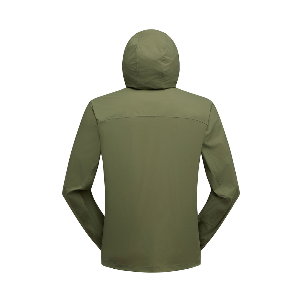 Freeway Wind Jacket Men's Cypress/Night Sky Alt View #4
