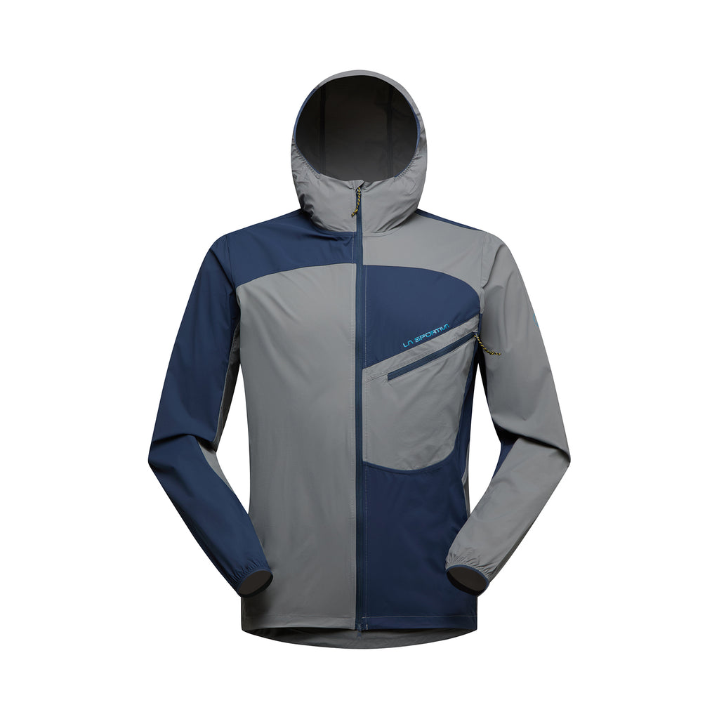 Freeway Wind Jacket Men's Steel/Night Sky Alt View #8
