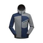 Freeway Wind Jacket Men's Steel/Night Sky Alt View #8