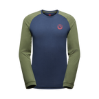 Circle Logo Long Sleeve Men's Night Sky/Cypress Alt View #3