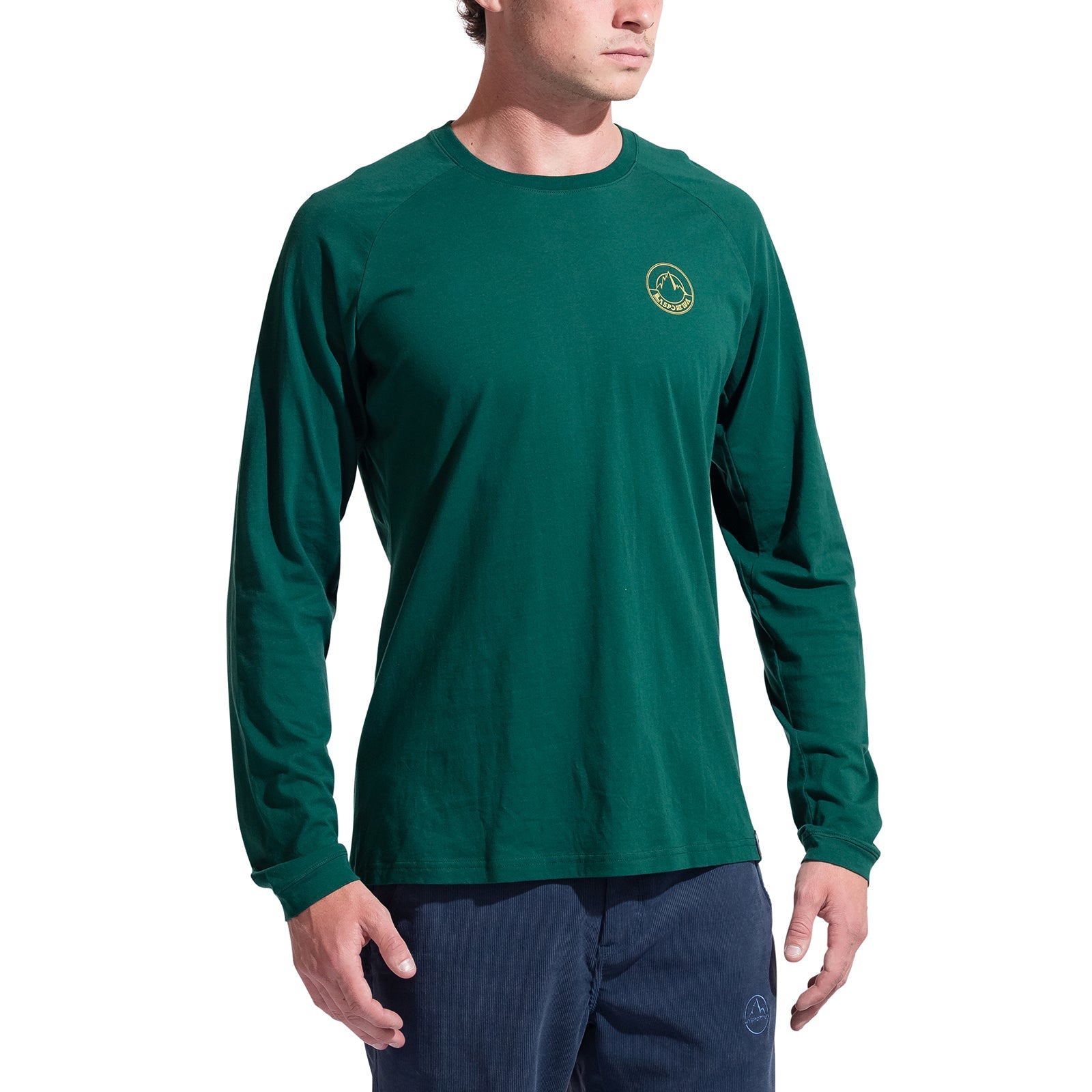 T-shirt à manches longues pour homme avec logo circulaire Jungle