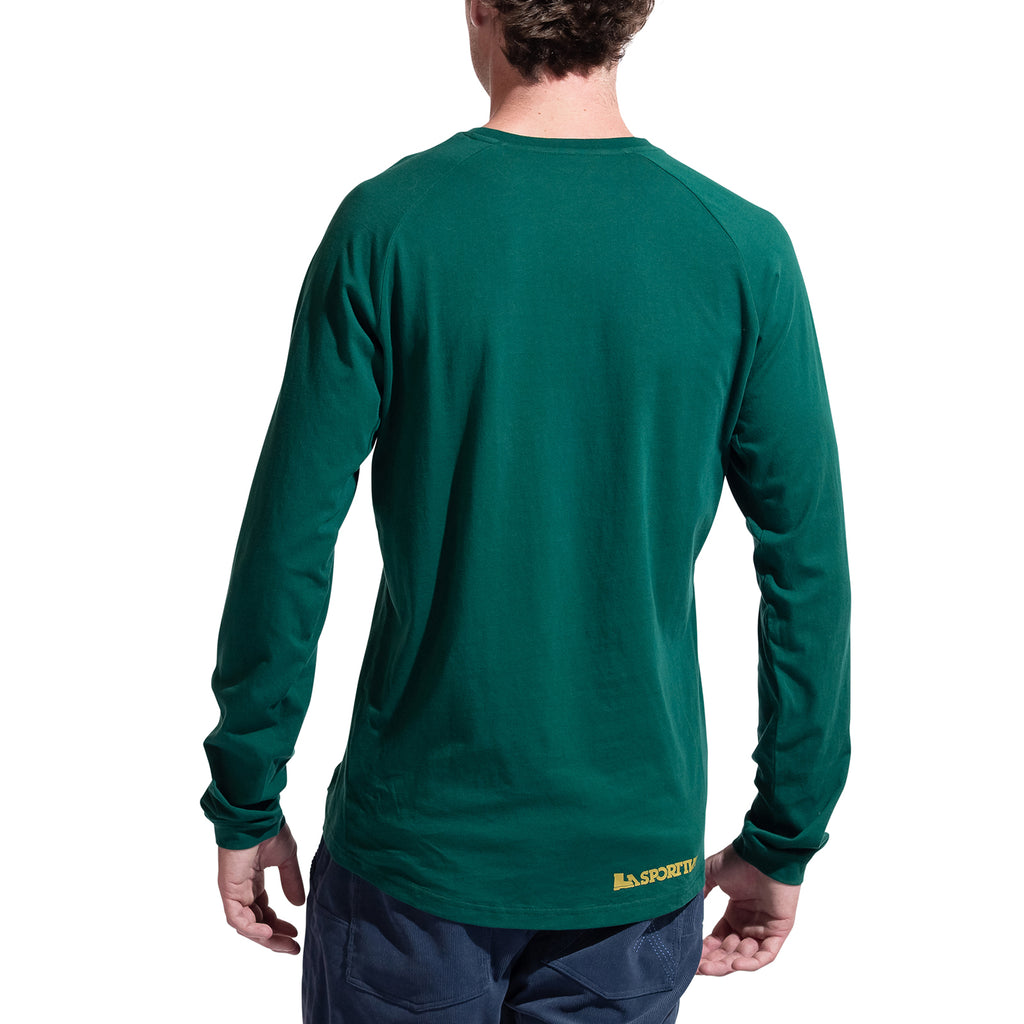 T-shirt à manches longues pour homme avec logo circulaire Jungle Alt View #2
