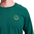 T-shirt à manches longues pour homme avec logo circulaire Jungle Alt View #4