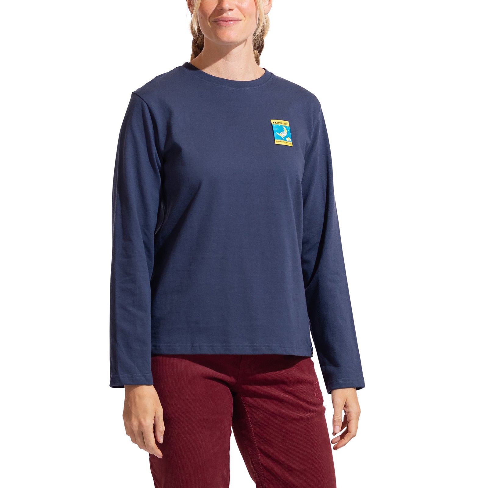 Moon Climb Long Sleeve Women's Night Sky