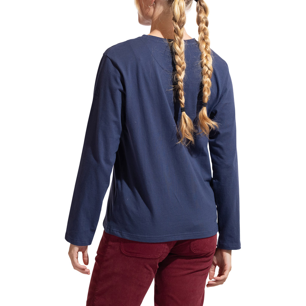 Moon Climb Long Sleeve Women's Night Sky Alt View #2
