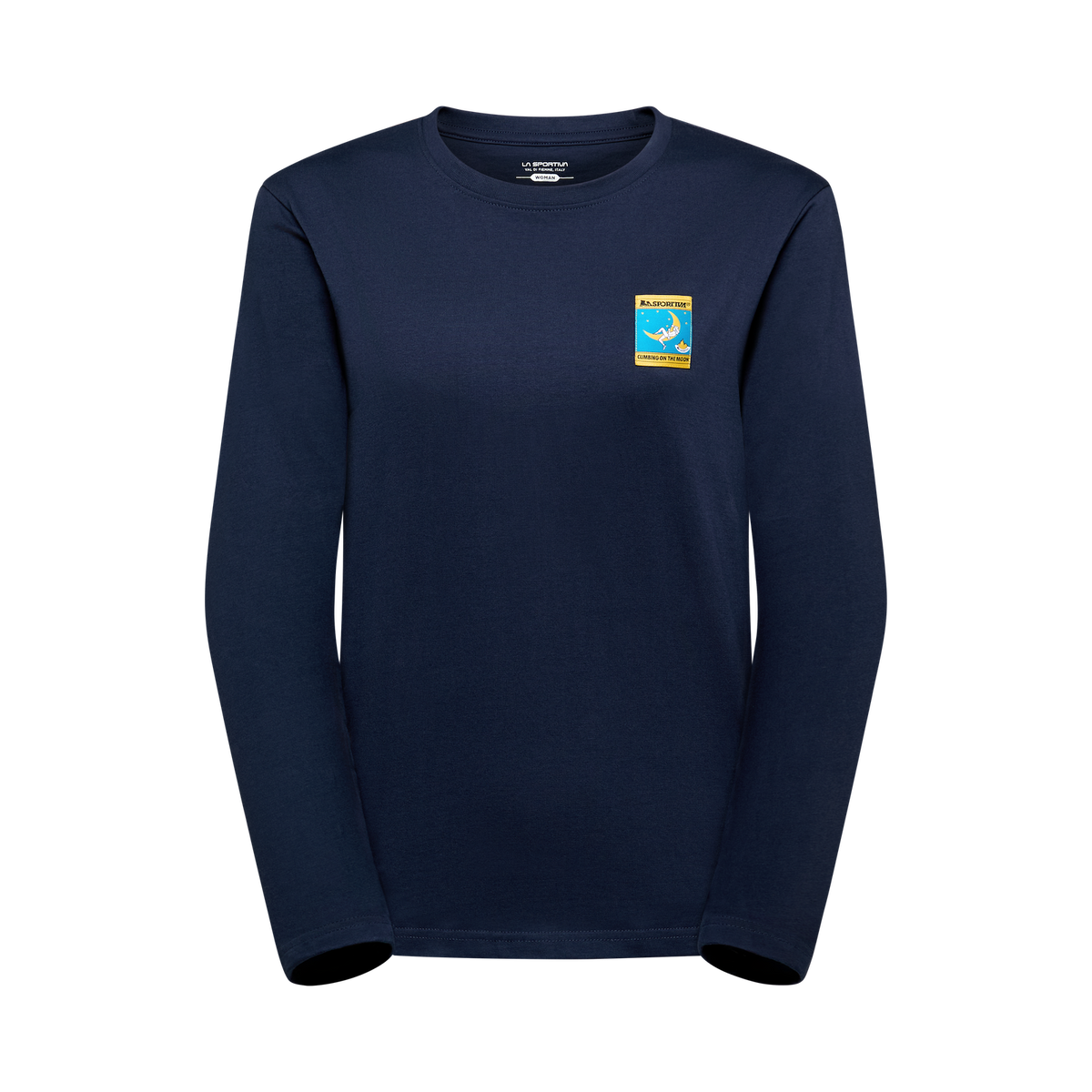 T-shirt à manches longues Moon Climb pour femmes Night Sky/Chalk Alt View #3

