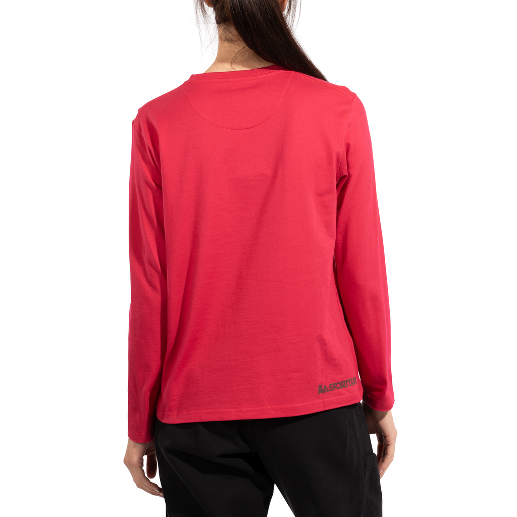 T-shirt à manches longues Moon Climb pour femmes Azalea/Redwood Alt View #2
