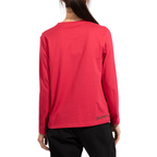 T-shirt à manches longues Moon Climb pour femmes Azalea/Redwood Alt View #2