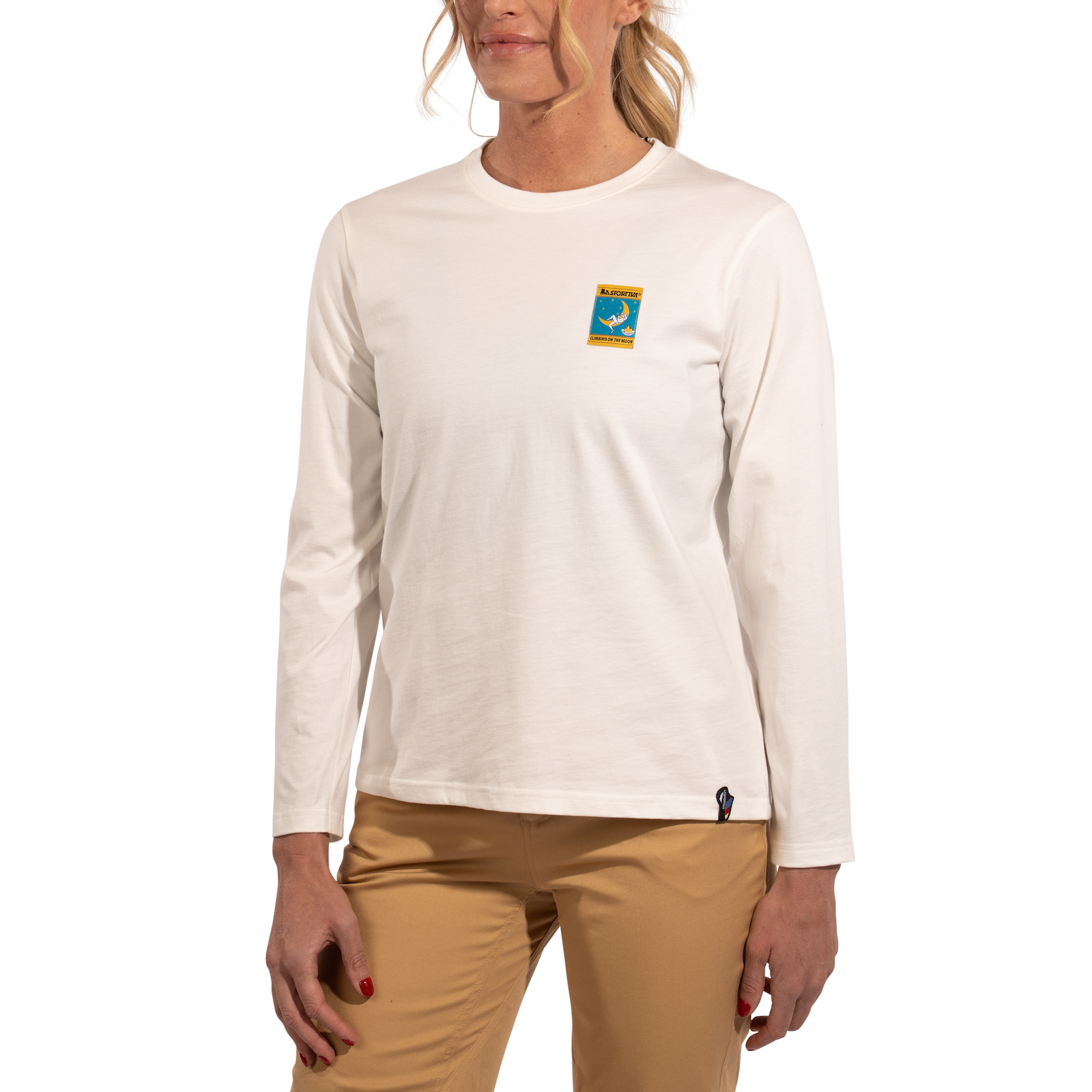 Moon Climb Long Sleeve Women's Chalk/Night Sky