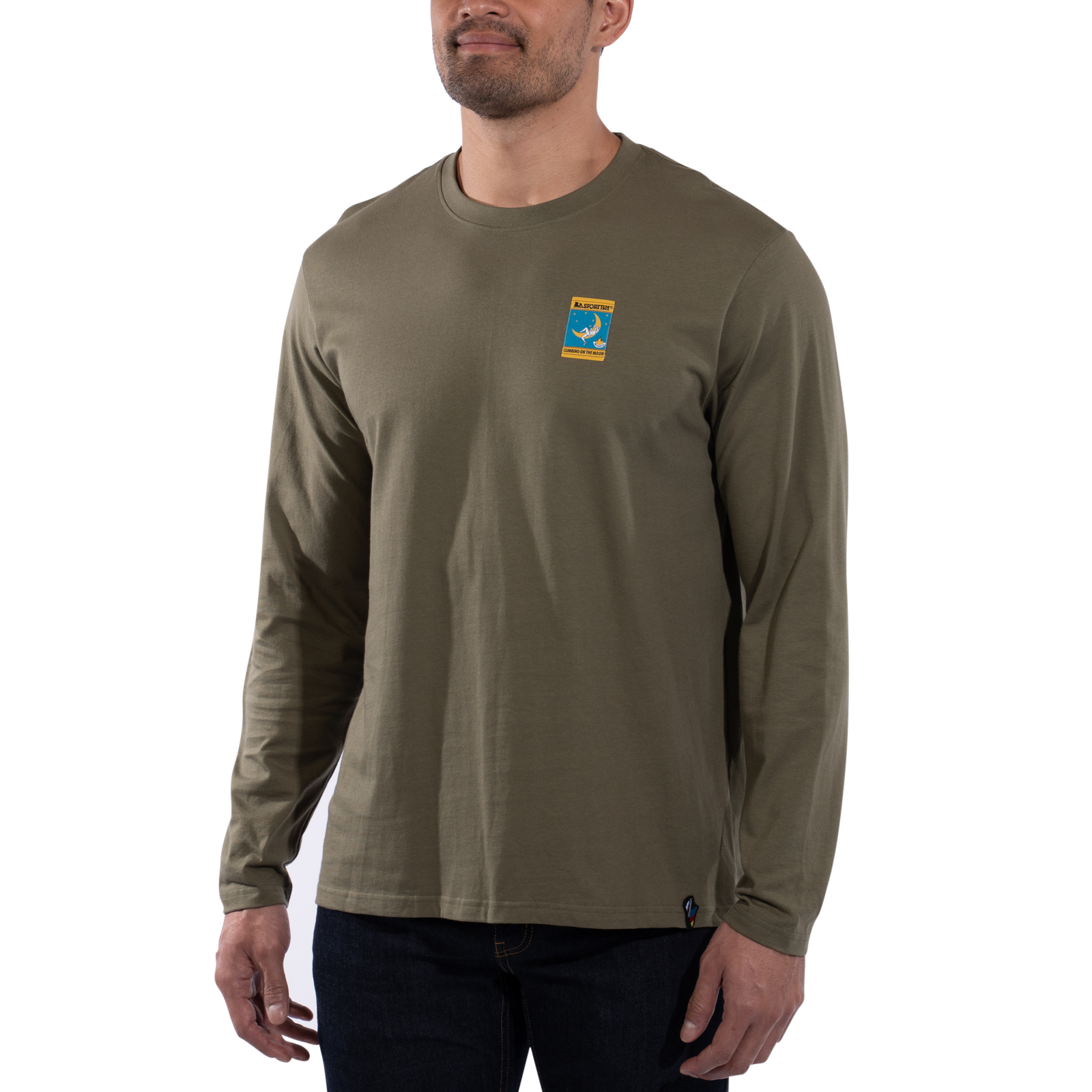 Moon Climb Long Sleeve Men's Cypress/Night Sky