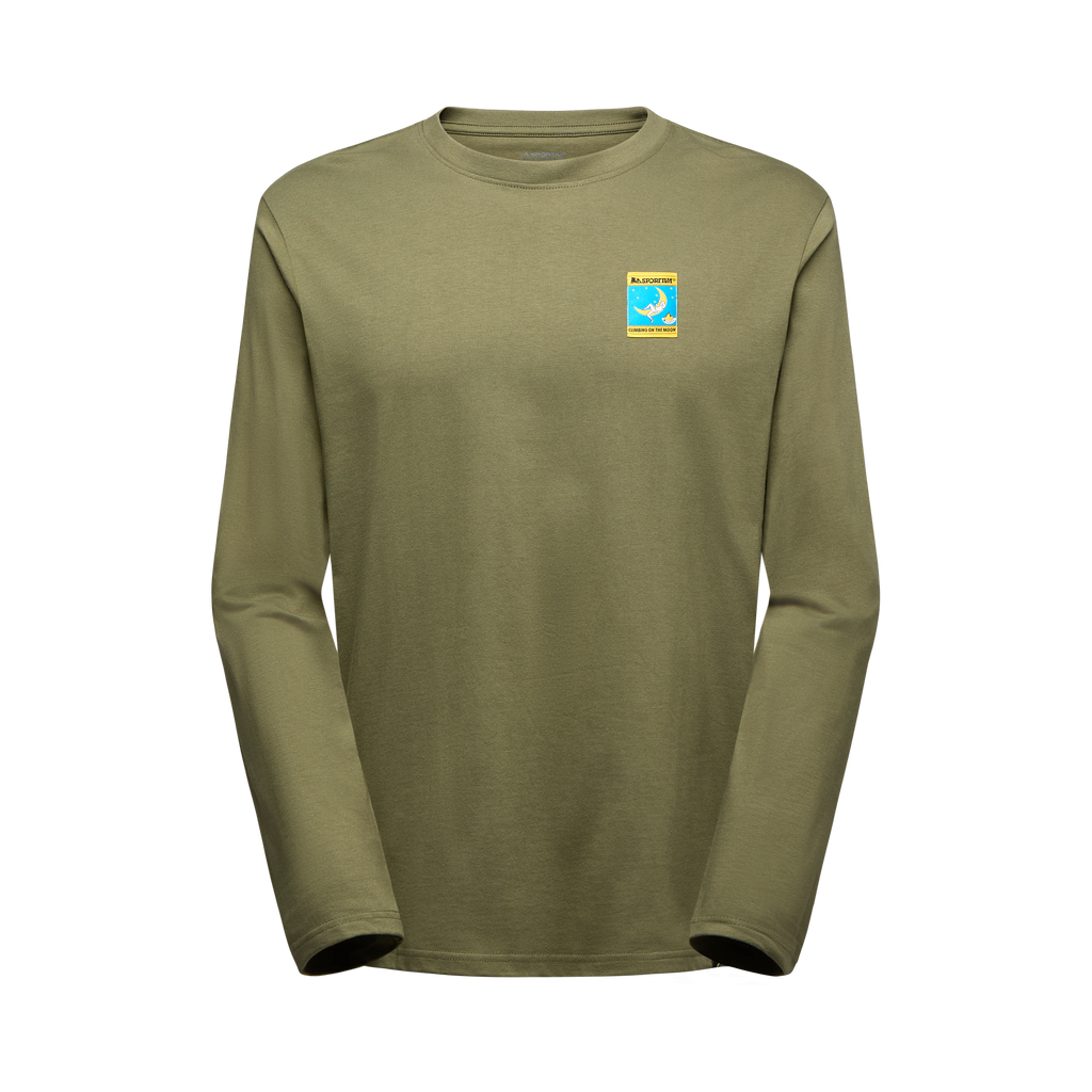Moon Climb Long Sleeve Men's Cypress/Night Sky Alt View #5

