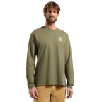 Moon Climb Long Sleeve Men's Cypress/Night Sky Alt View #3