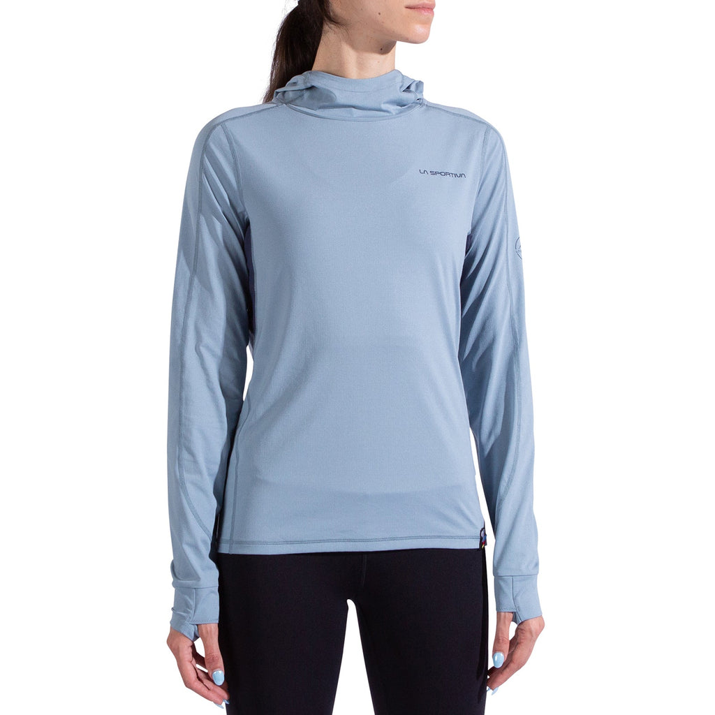 Cloud Shadow Sun Hoody Women's Limestone/Night Sky Alt View #1

