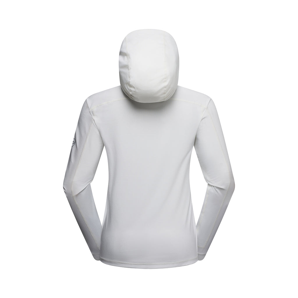 Cloud Shadow Sun Hoody Women's Chalk/Onyx Alt View #4

