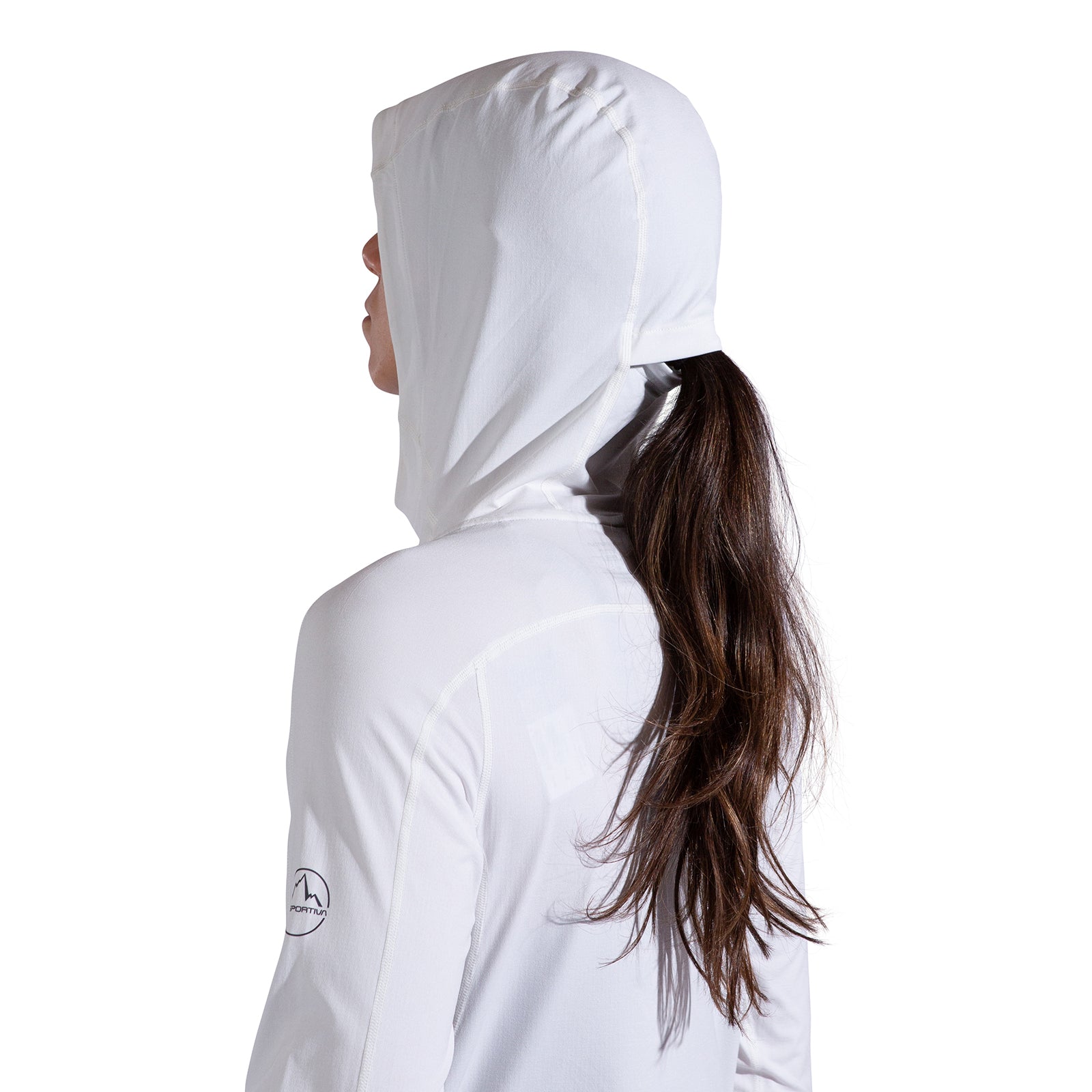 Cloud Shadow Sun Hoody Women's Chalk/Onyx Alt View #5
