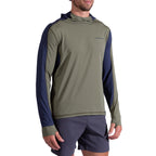 Cloud Shadow Sun Hoody Men's Cypress/Night Sky Alt View #1