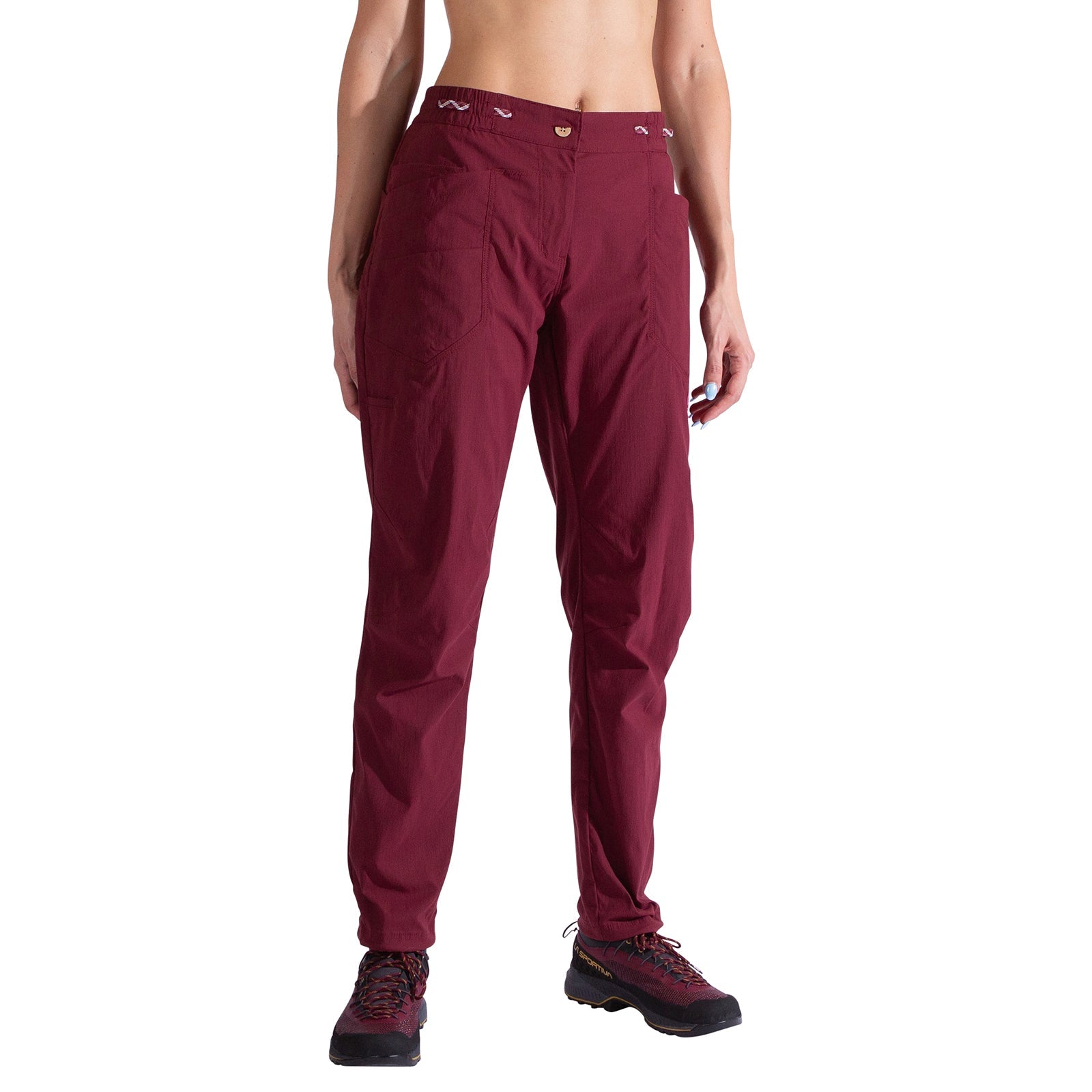 Labyrinth Pants Women's Redwood/Azalea