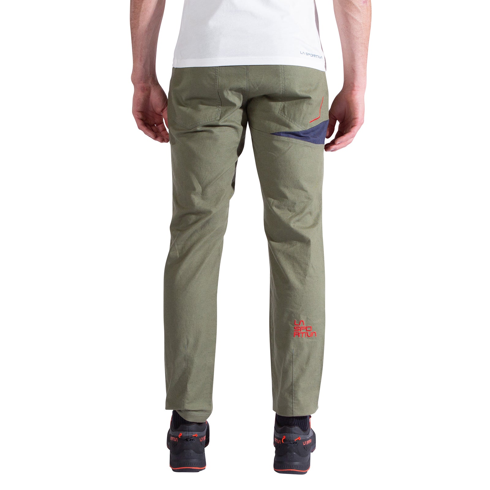 Bolt Pants Men's Cypress/Mountain Red Alt View #3
