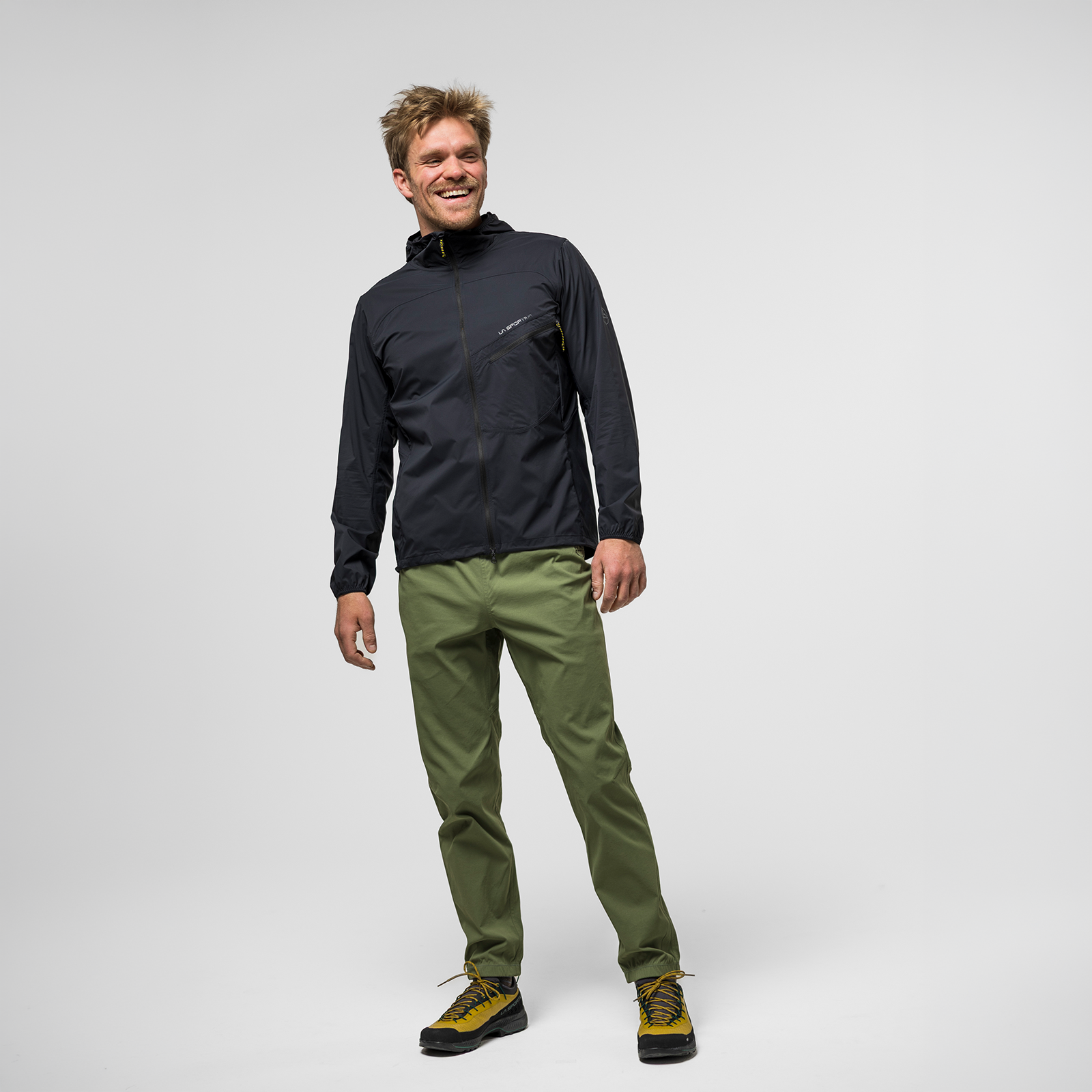 Freeway Wind Jacket Men's Black/Onyx Alt View #5
