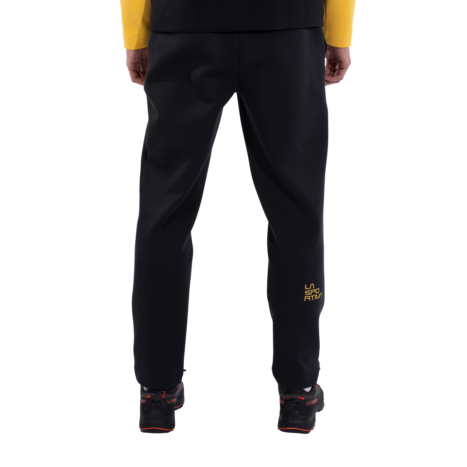 Podium Pants Big Logo Men's Black/Yellow Alt View #5
