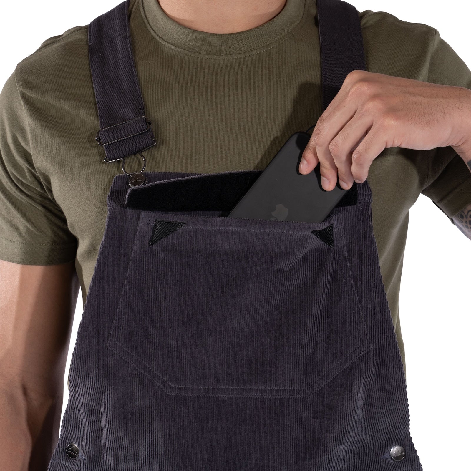 Setter Bib Pants Onyx/Cloud Alt View #4
