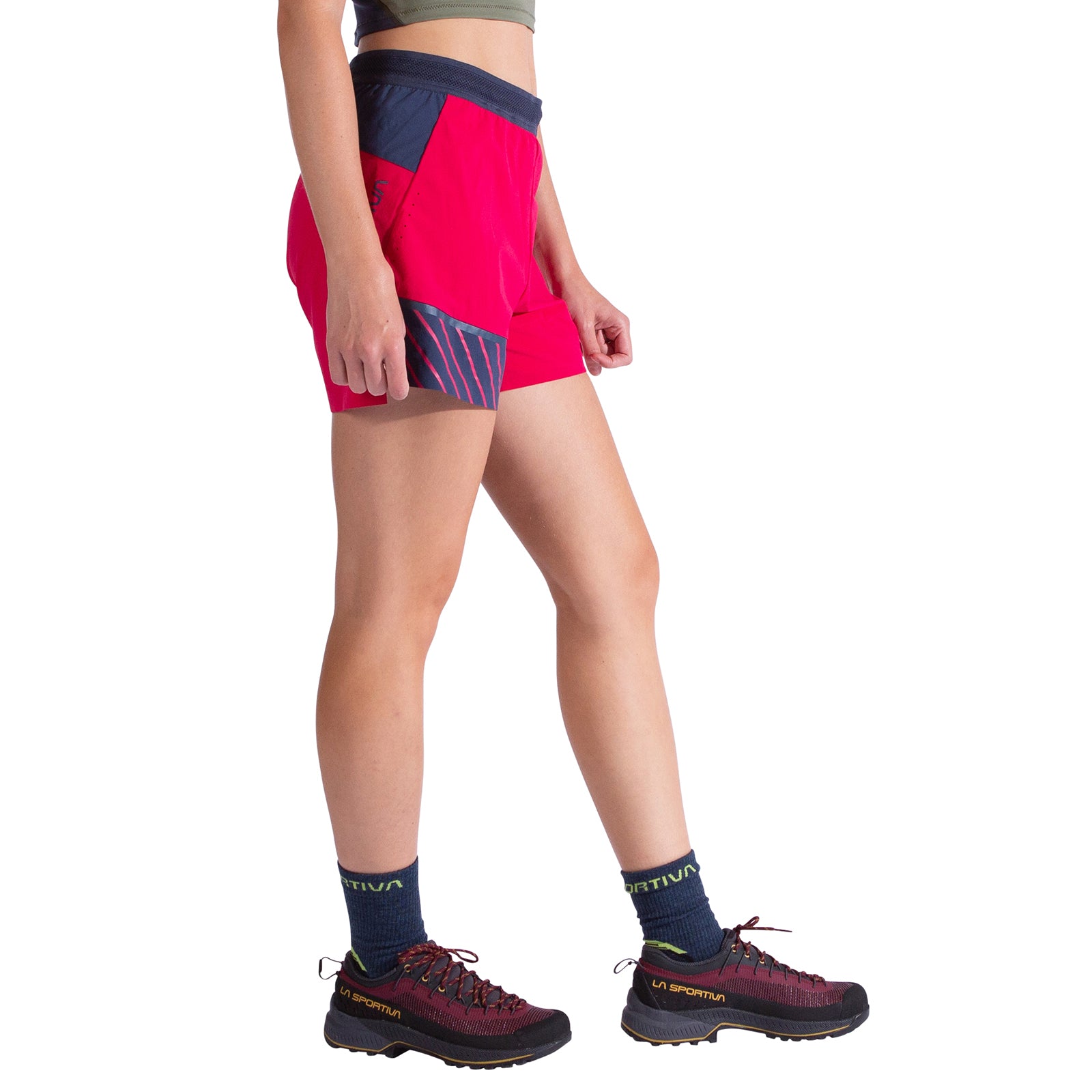 Shorts de compétition pour femmes Azalea/Night Sky Alt View #2
