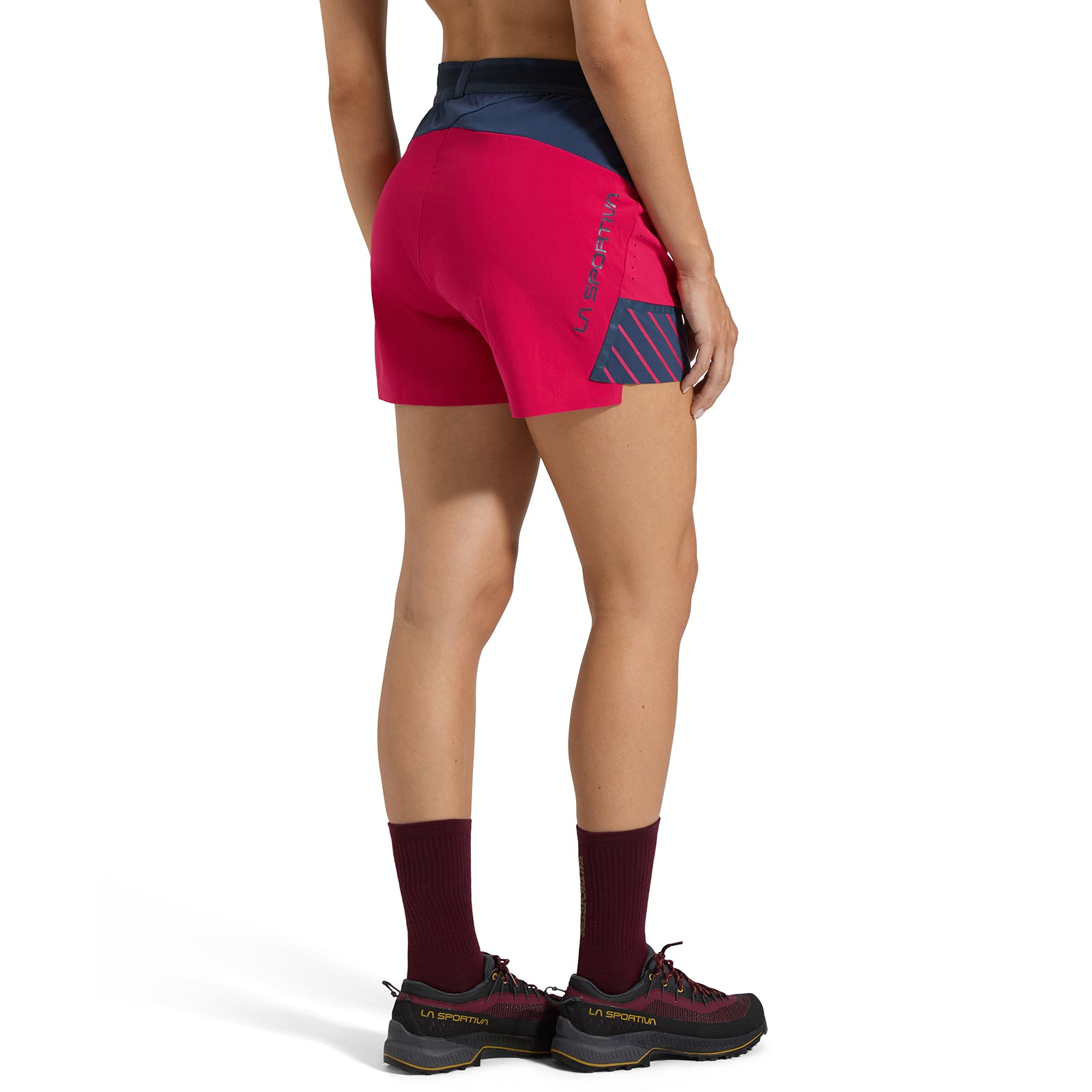 Shorts de compétition pour femmes Azalea/Night Sky Alt View #5
