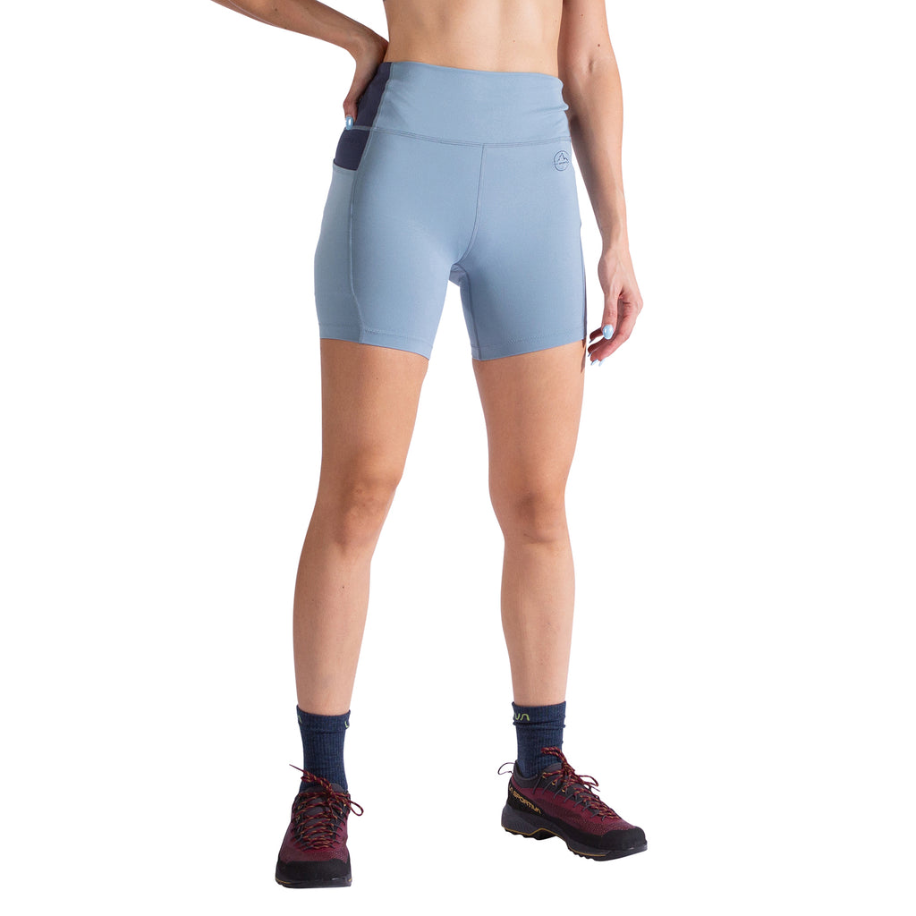 Cosmosis 6 Inch Shorts Women's Limestone/Night Sky Alt View #1
