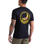 T-shirt pour homme Escalade sur la Lune Nero/Giallo Alt View #2
