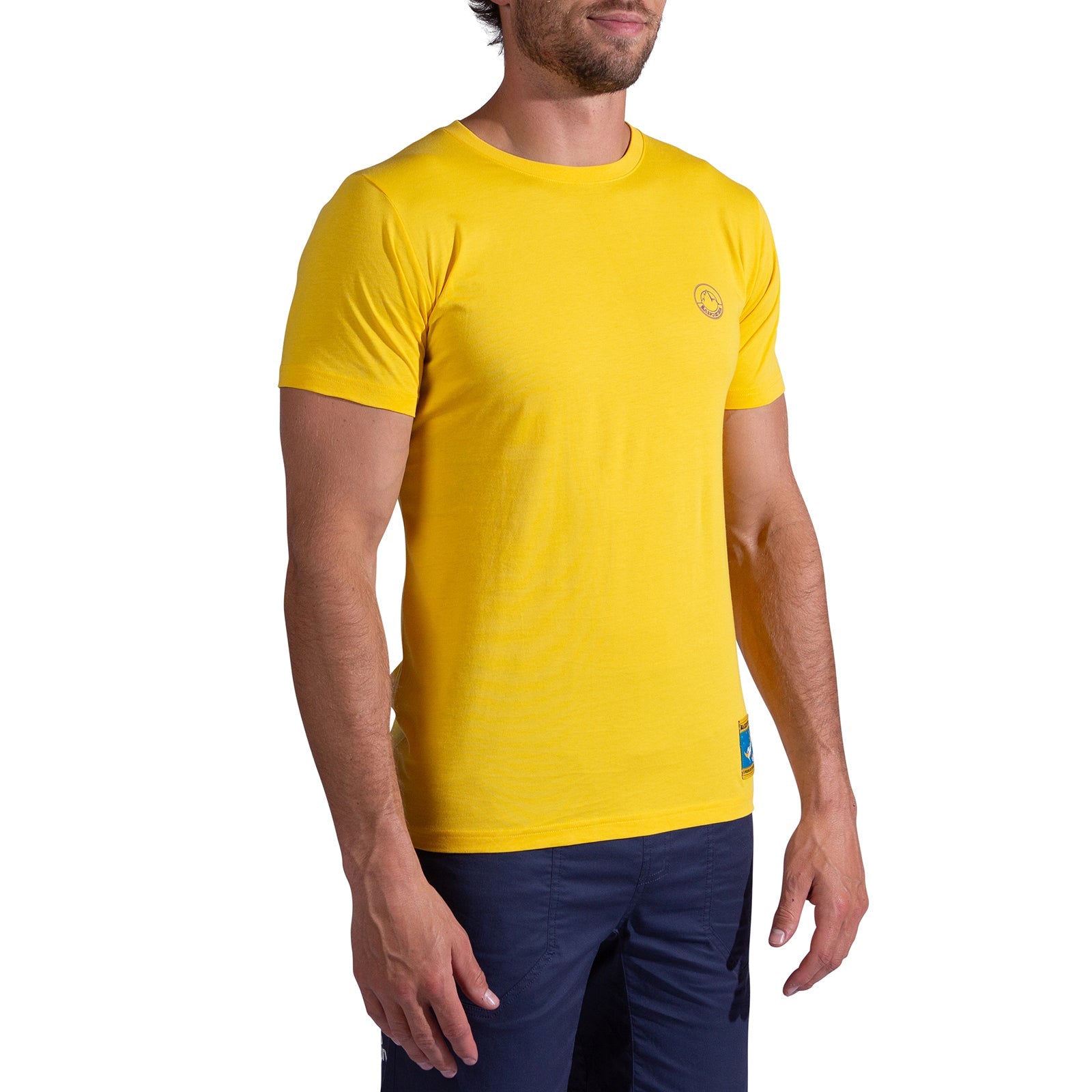 Climbing on the Moon T-Shirt Men's Giallo/Viola Alt View #1
