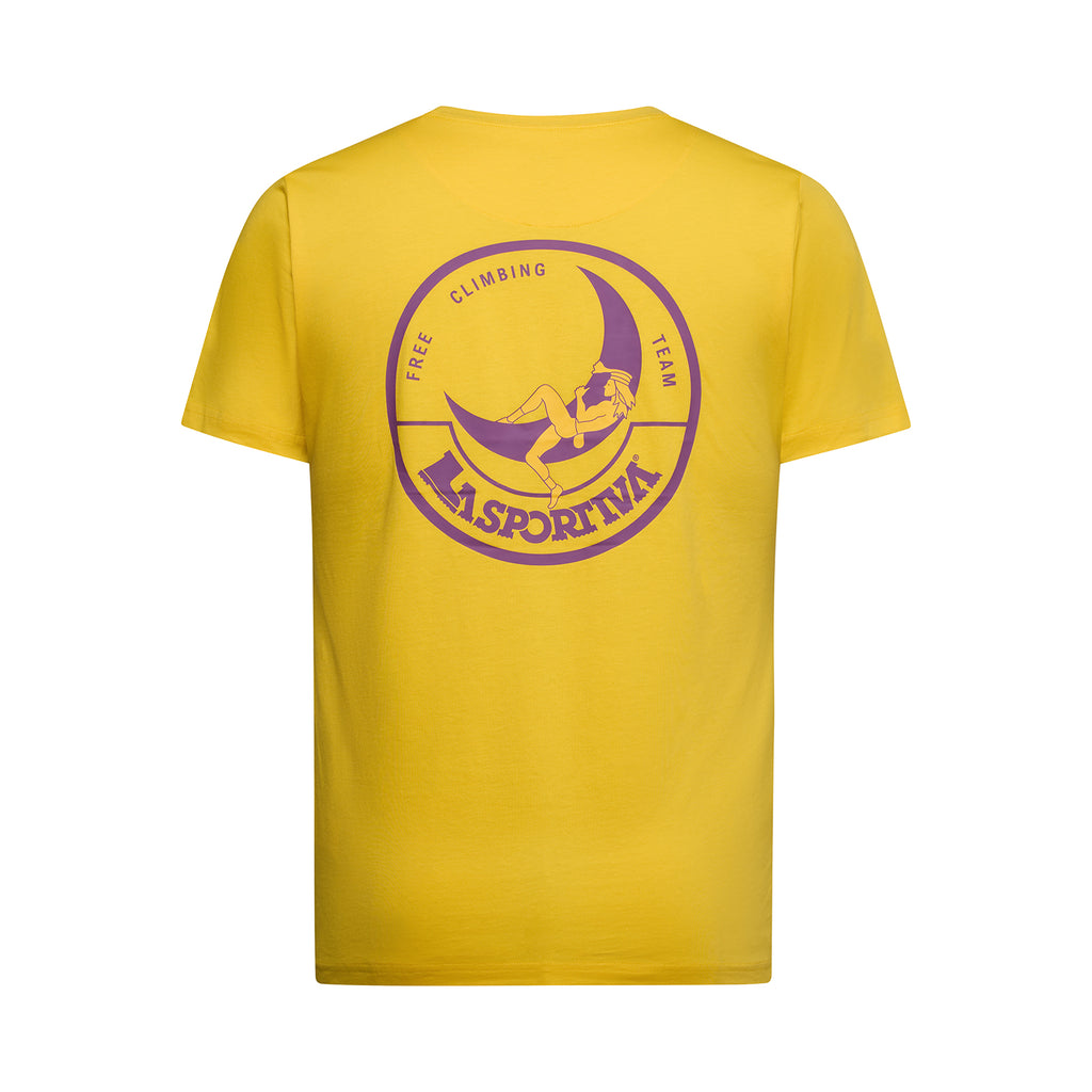 Climbing on the Moon T-Shirt Men's Giallo/Viola Alt View #4
