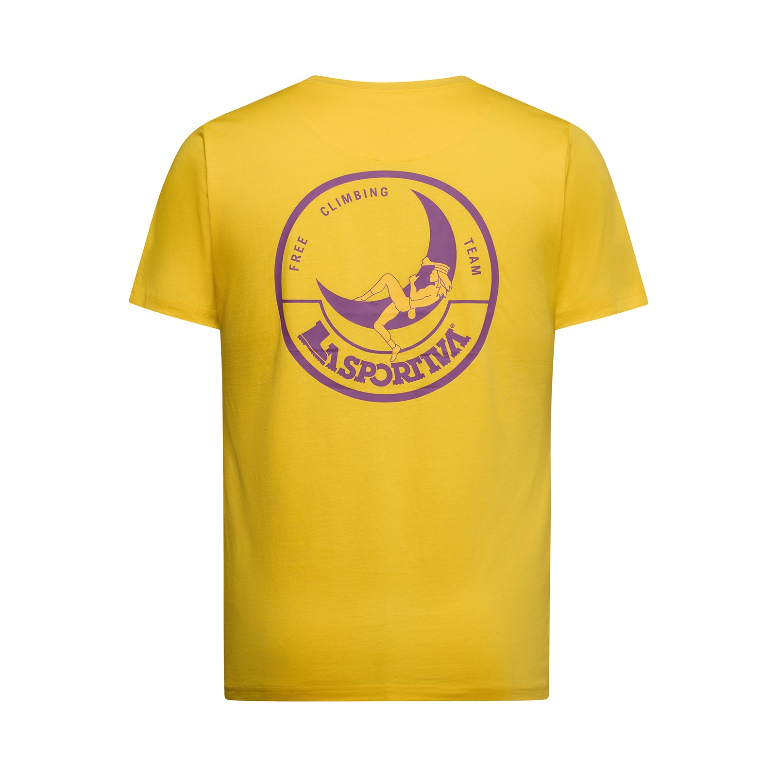 Climbing on the Moon T-Shirt Men's Giallo/Viola Alt View #4
